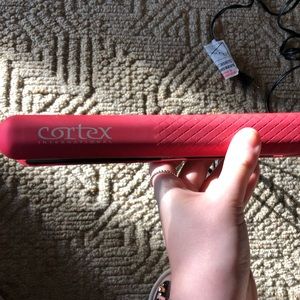 Hot pink Cortex professional flat iron